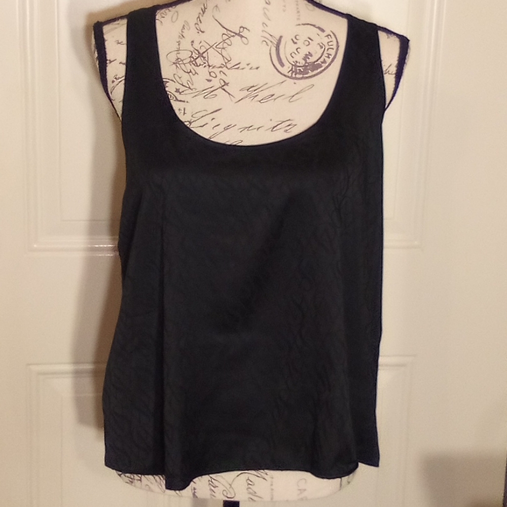 Victoria Secret Tank Top Sleepwear Women Size Large Color Black